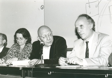 Tribune : Françoise Héritier, Cornelius Castoriadis et Maurice Aymard la vignette