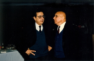 François Furet et Cornelius Castoriadis la vignette