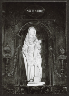 C.3.2.49.1.1.003. Église Saint Maur, statue de Sainte Barbe (French) thumbnail