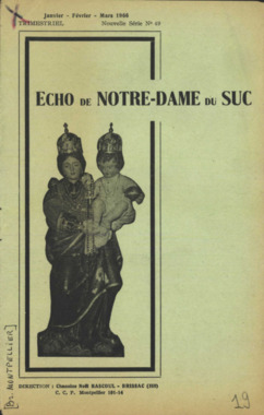 H.4.019. "Echo de Notre-Dame du Suc", BASCOUL Noël (dir) (French) thumbnail