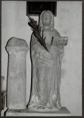 C.3.2.26.1.1.004. Église Saint-Thomas, statue de Sainte Barbe (French) thumbnail