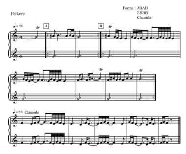 Quartet of flutes (3B3)., Quatuor de flûtes 3B3. (French), Kuartet suling 3B3. (Indonesian) thumbnail