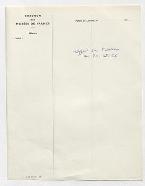 25_073 - Rapports de mission 1964 : journées de synthèse; décembre (French) thumbnail