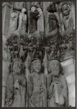 F.2.2.06.1.1.005. Partie gauche du portail : Saint Paul, la reine de Saba et Jérémie (French) thumbnail