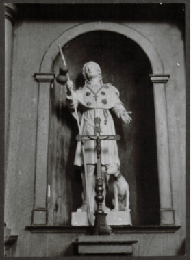 F.1.3.01.1.006. Église saint-Fare, statue de Saint Roch la vignette