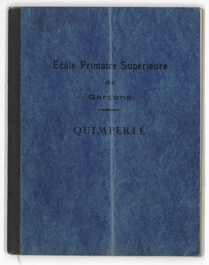 11.2_19 - Enquête-couverture-sonore-chArGall-Quimperlé (Île de Batz (& Poullaouen; St-Pol de Léon). 1er cahier de Charles Gall) la vignette