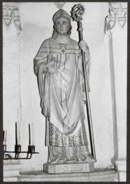 C.1.1.01.010. Église Notre-Dame de Frazé, statue de Saint Loup la vignette
