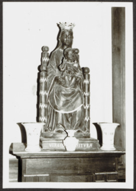 C.3.1.05.1.003. Église Notre-Dame, reproduction de la statue de Notre-Dame de Sous-Terre la vignette
